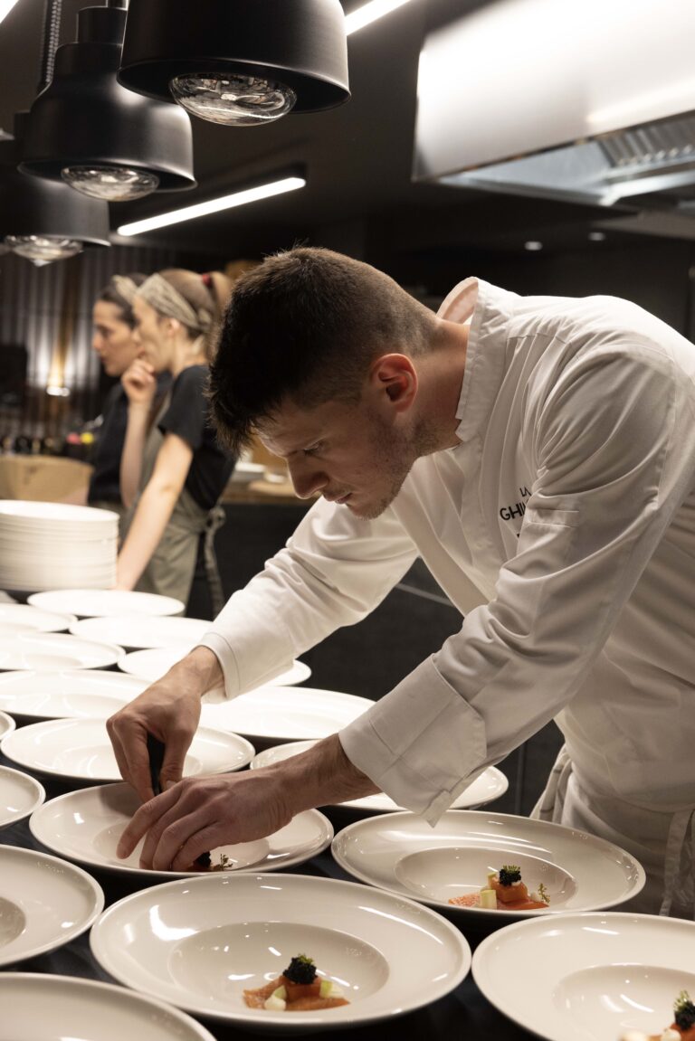 Chef Fatos Tahiri at Thana